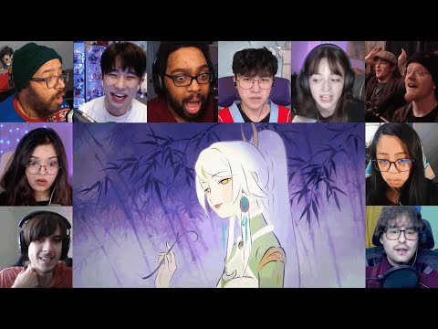 Genshin Impact Reaction Mashup | Character Teaser - "Zibai: As Drifting Wayside Dust"