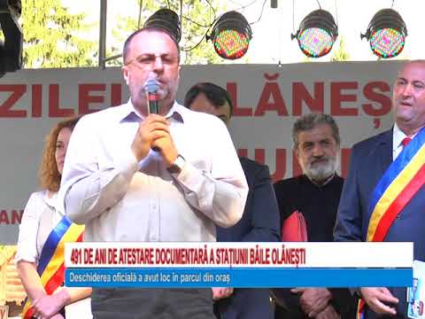 491 DE ANI DE ATESTARE DOCUMENTARA A STATIUNII BAILE OLANESTI