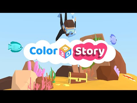 Color Chill: 3D Coloring Book Video