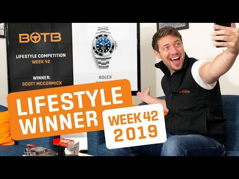 BOTB Lifestyle Competition Winner! Scott McCormick– Rolex Deepsea – Week 42 2019