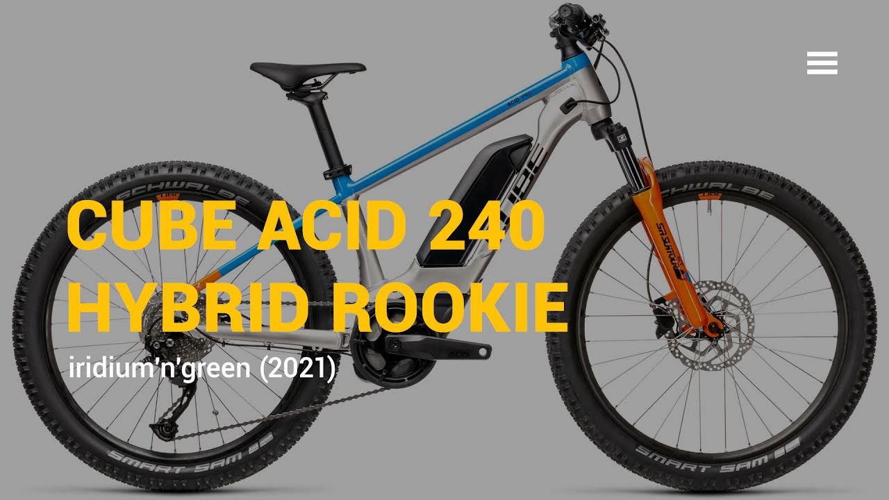 Cube Acid 240 hybrid - Size XS