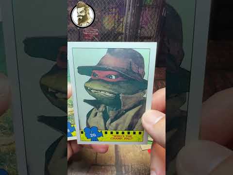 Ham-Man Reviews  - Pack Opening- #topps Vintage 1990 Teenage Mutant Ninja Turtles- Part 1