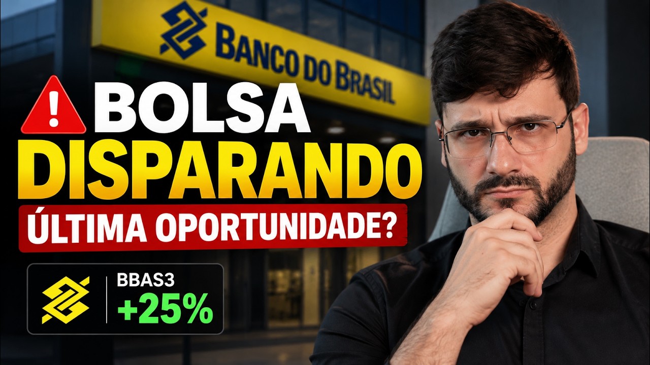 🚨 BANCO DO BRASIL DISPARANDO: você perdeu a oportunidade em BBAS3 ?