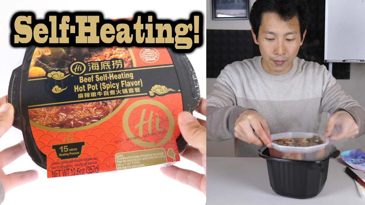 Hi Hot Pot Self Heating Beef Trip Spicy Flav. 380g