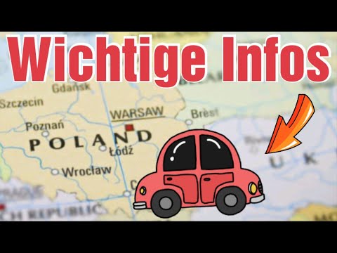 Auto in Polen anmelden (2023) 8 Punkte beachten!