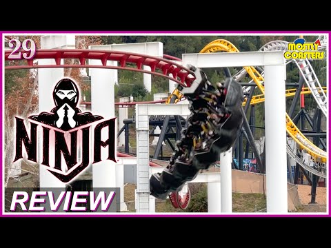 Video review of Ninja by Mostly Coasters