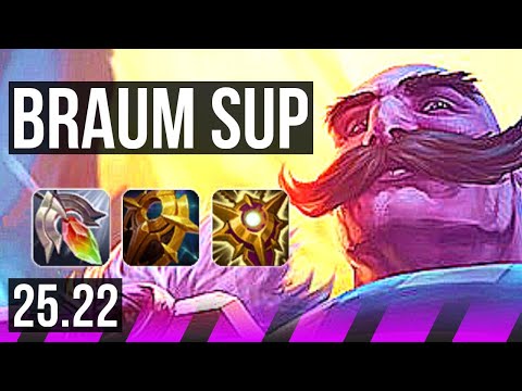 BRAUM & Ashe vs LUX & Jhin (SUP) | EUW Diamond | 25.22
