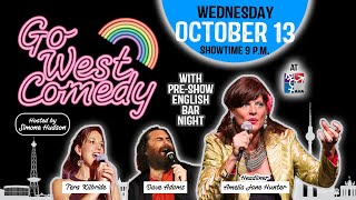 Download lagu Go West Comedy Live On Stage! with Headliner Amelia Jane Hunter mp3 Download lagu Go West Comedy Live On Stage! with Headliner Amelia Jane Hunter mp3