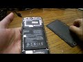 Xiaomi MI 6 снятие задней крышки