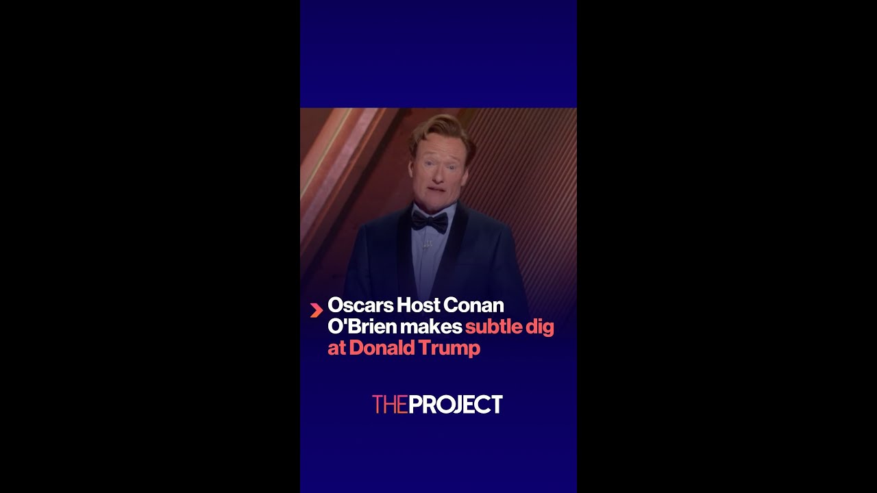 Conan O'Brien's Subtle Dig At Donald Trump During The Oscars