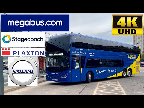 [Megabus: M11 Glasgow to London via Manchester] Plaxton Panorama Volvo B11RLET Coach (50407/YX69LCF)