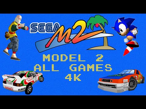 Sega Model 2 Arcade Showcase Rendered @ 4K - All 32 Games - モデル2