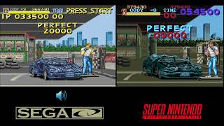 Final fight Snes vs Sega CD