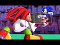 [Project M X] Part 1: Sonic Vs. Knuckles (3D Sonic Animation)