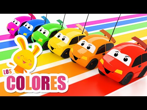 ¡NUEVO! ¡Los colores del arcoiris! | Aprende los colores con Coches | Titounis