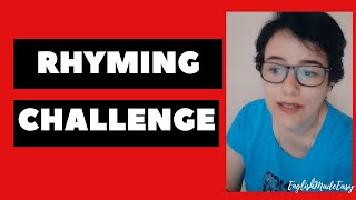 Rhyming Fun For All Ages/ Rhyming Challenge #shorts