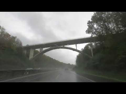 Germany: A3/A4 Köln - Gummersbach | 4K