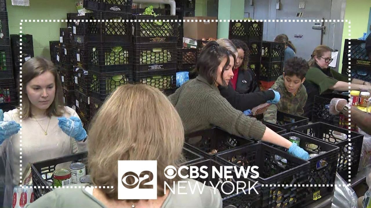 CBS2 partners with New York Common Pantry to help families in need