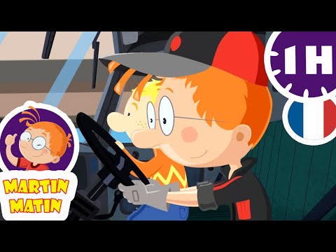 🚗Martin Matin adore les voitures!🚙 - Compilation FR