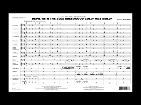 Devil with the Blue Dress On/Good Golly Miss Molly arr. Brown