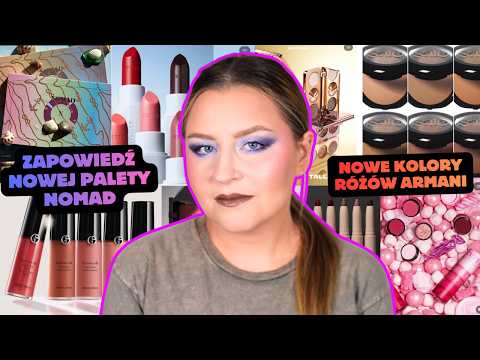 Nowości kosmetyczne #100 nowa paleta od Nomad Cosmetics, róże Armani i balsamy do ust od Westman 💰