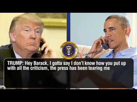 Trump Calls Obama For Valentine’s Day Advice - So Funny