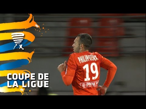 But Romain PHILIPPOTEAUX 40' / FC Lorient - Montpellier Hérault SC 3-2   1/16 de finale FCL - MHSC