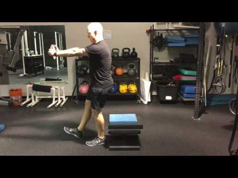 Unsupported Single-Leg Squat to Box