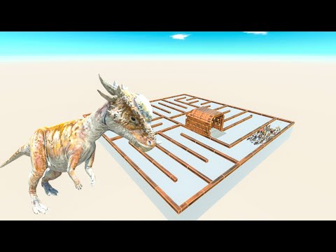 All Unit Escape From Stygimoloch - Last Survivor - Animal Revolt Battle Simulator