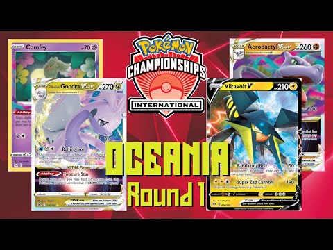 Lost Box Goodra vs Vikavolt/Aerodactyl - Pokemon TCG Oceania Internationals Round 1