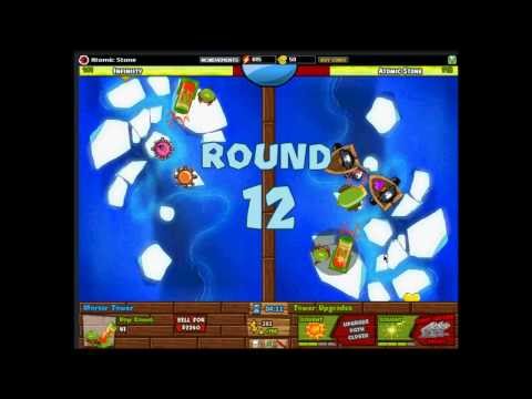 BTD Battles - KOTH - E1 - Atomic Stone vs Infiniity