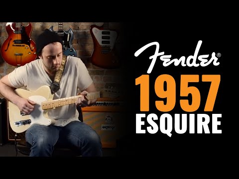 1957 Fender Esquire Blonde | CME Vintage Demo | Alex Chadwick