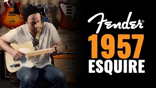 1957 Fender Esquire Blonde | CME Vintage Demo | Alex Chadwick