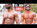 10 Minute Upper Body Workout No Weights | @Muscle Memory Fitness