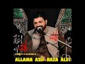 Allama Asif Raza Alvi 2022 Whatsapp Status Allama Asif Raza Alvi 2023 Status Shorts Shots