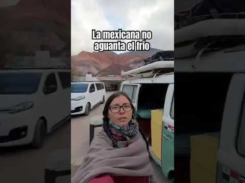 pero qué frío que hace en Purmamarca, Jujuy!