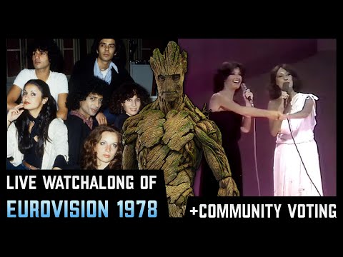 Live Watchalong of Eurovision 1978