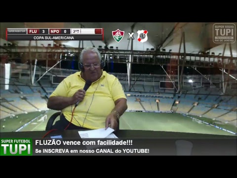 Fluminense 3 x 0 Nacional Potosí - 1ª Fase - Copa Sul-Americana - 11/04/2018 - AO VIVO