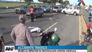 Un joven pierde la vida en un accidente de tránsito