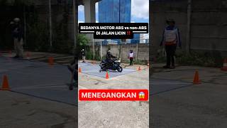Download lagu DANGEROUS TEST OF THE DIFFERENCE BETWEEN ABS VS NON-ABS MOTORCYCLES ON SLIPPERY ROADS ‼️ #viral #... mp3