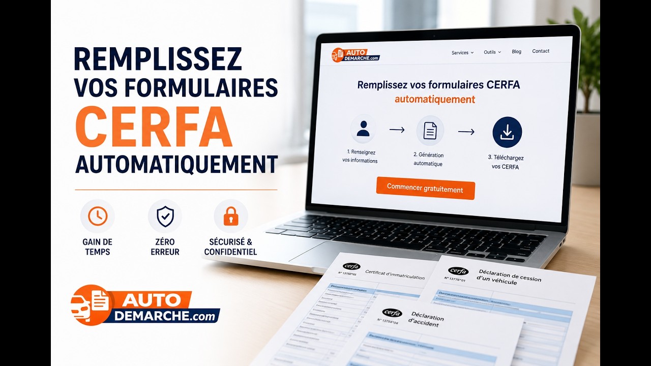 Comment remplir un formulaire CERFA automatiquement ? | Outil 100% GRATUIT