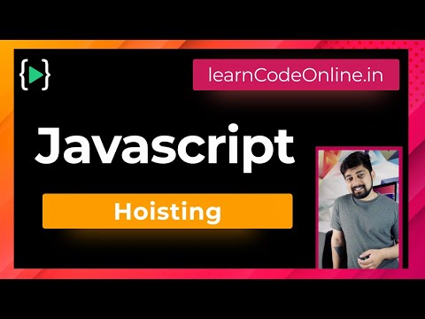 Code hoisting in javascript