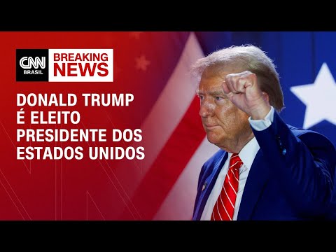 Donald Trump é eleito presidente dos Estados Unidos