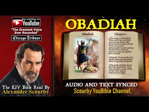 31 | Book of Obadiah | Read by Alexander Scourby | The GREATEST VOICE Ever Recorded!