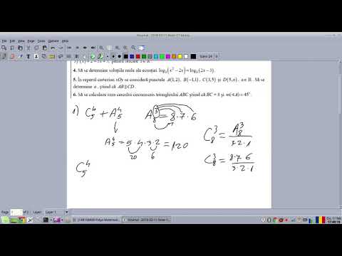 Despre aranjamente și combinări