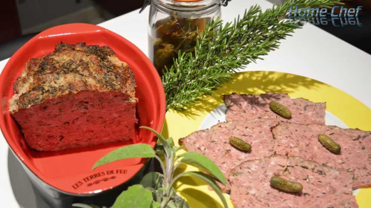 Terrine de sanglier aux trompettes de la mort