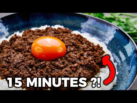 Dry Japanese Curry - Keema Curry Recipe