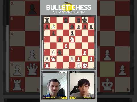 Carlsen's Lightning Victory in Just 13 Seconds. #shorts