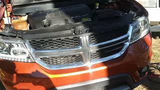 how to jump start with a dodge journey