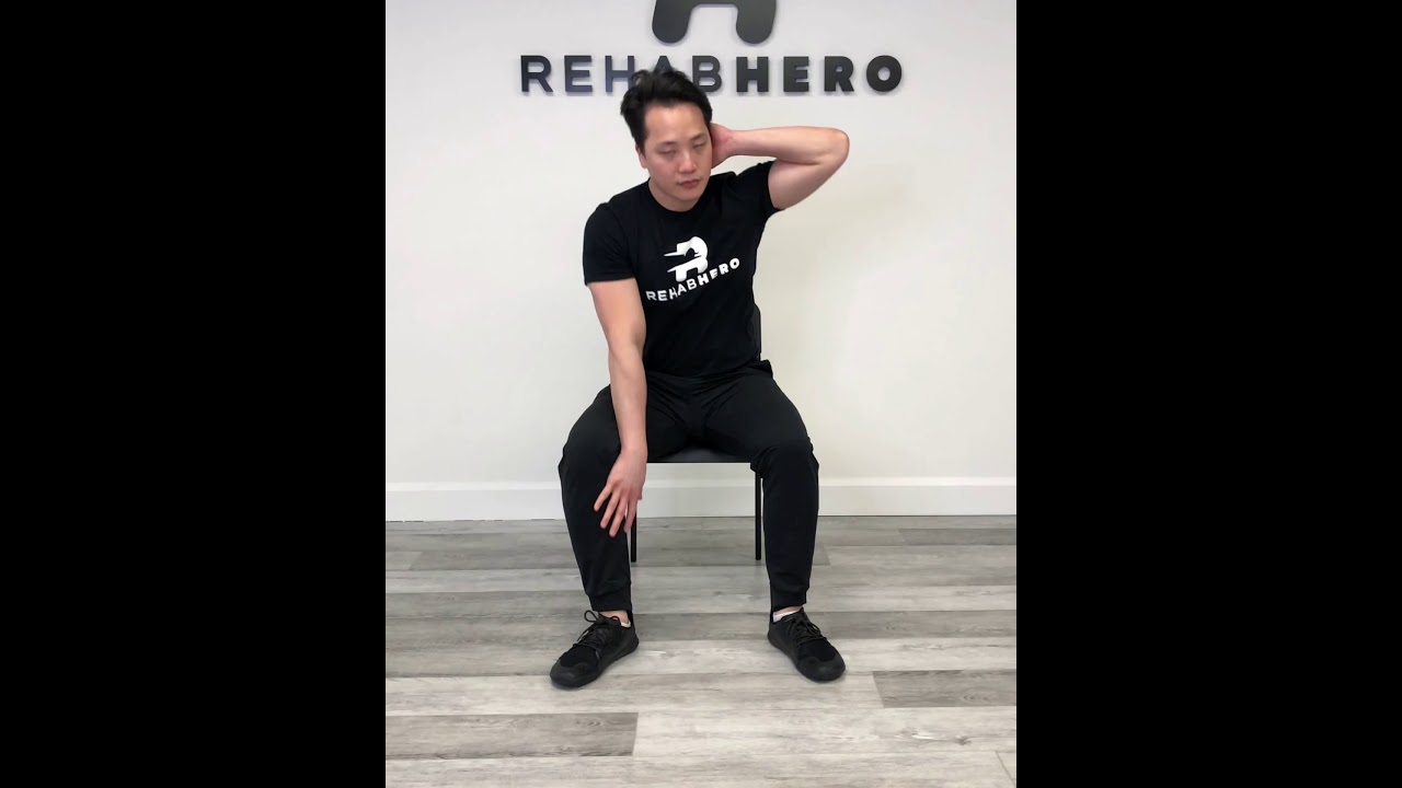Improve your thoracic rotation and upper back mobility with this exercise - Seated Floor Taps - YouTube